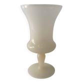 Vase rose en pierre d’albâtre, 1960