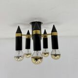 Plafonnier vintage Schmitz leuchten, Allemagne 1970