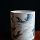 Japanese fabric lampshade kyngyo