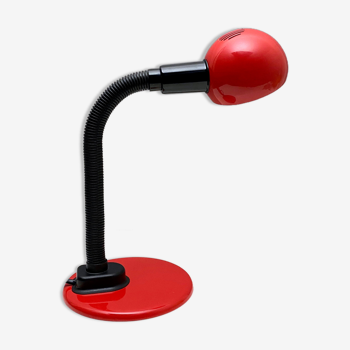 Lampe de bureau vintage rouge