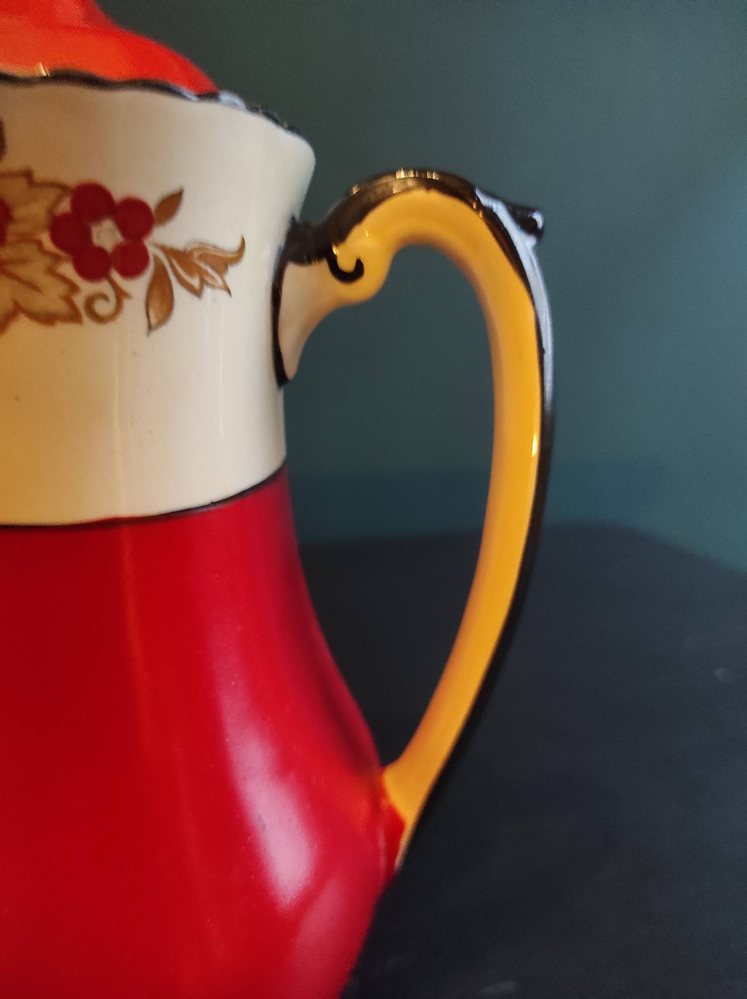 Cafetière ou théière anglaise vintage, Wedgwood, modèle Richelieu