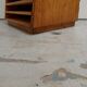 Vintage pine filing cabinet 1950's
