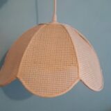 Bohemian raffia pendant lights