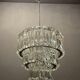Mid-century italian murano glass chandelier