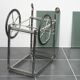 Furniture serves chrome metal and stainless steel 1960s rolling bar