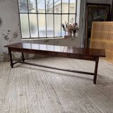 XXL table in solid dark walnut 3m