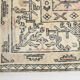 6x10 Classic Beige & Black Vintage Rug, 193x317Cm