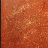 20th Century Italian Faux Red Porphyry Lacquered and Gilt Framed Wood Door