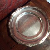 Silver octagonal dish