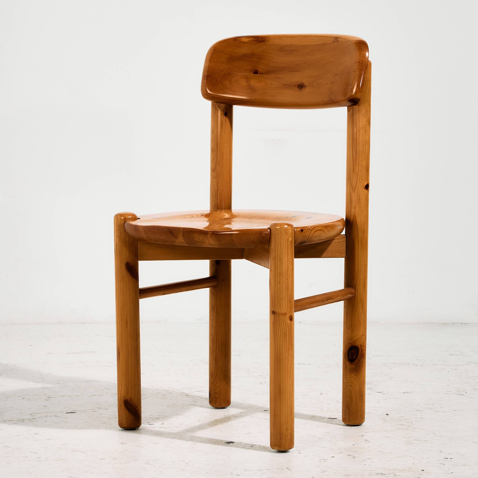 Pine dining chair by Rainer Daumiller for Hirtshals Savvaerk, set of 4