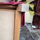 Old chest of drawers 3 drawers in vintage pine wood