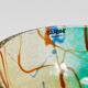 Art glass bowl or ashtray Murano signed Alfredo Barbini, Italy, 1970s.