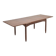 Vintage teak extendable Scandinavian table from the 1960s.