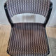 Paire de chaises esprit scandinave velours années 80