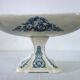 Large Renaissance ironstone compote dish from Clairefontaine JS & Cie, 19th century.
