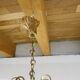 Bronze and tassels chandelier