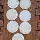 Lot De 7 Assiettes Plates Modèle Houx HB