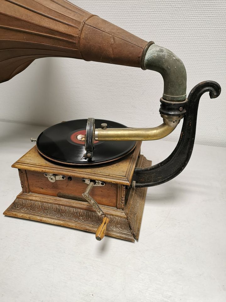 Gramophone à Pavillon - phonograph Pathéphone n°4 for 78 rpm record