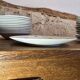 Set of Cérabel porcelain soup and dinner plates from Baudour
