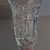 Crystal vase cut 50s-60s