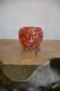 Orange glass jar