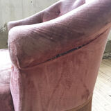 Armchairs pink captionne toad