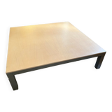 Wood coffee table