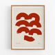 Abstract giclee art print 50x70cm