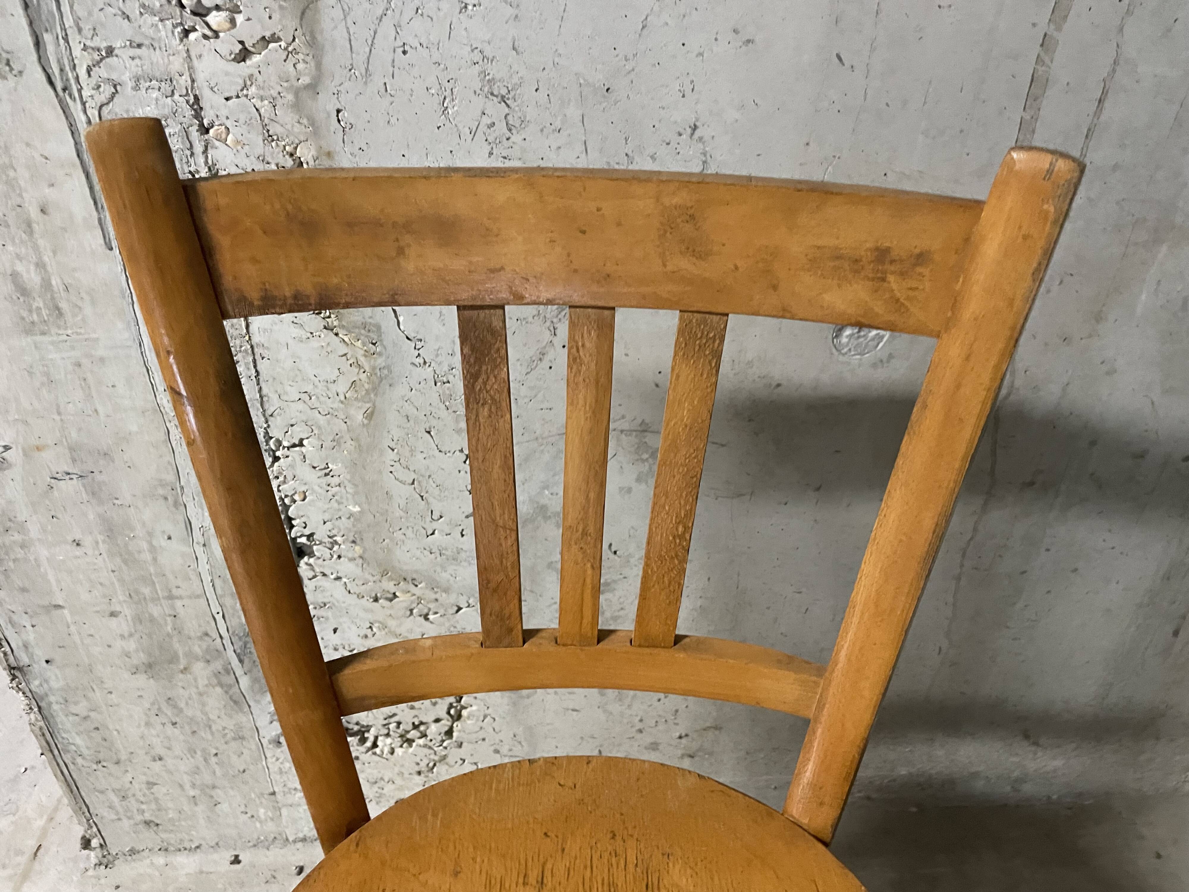Chaise bistrot années 60