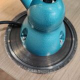 Green Jielde workshop lamp.