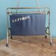 Modernist letter holder mail holder magazine rack style Jacques Adnet
