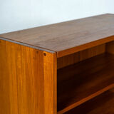 Mid century german bookcase made of solid teak, circa 1970, germany