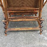 Fauteuil relax en osier