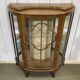 English display cabinet from the 1950s in walnut