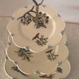 Servant / vintage porcelain cake display