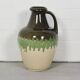 vase de sol vintage vert et beige Allemagne de l’Ouest Bay