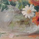 Painting flowers