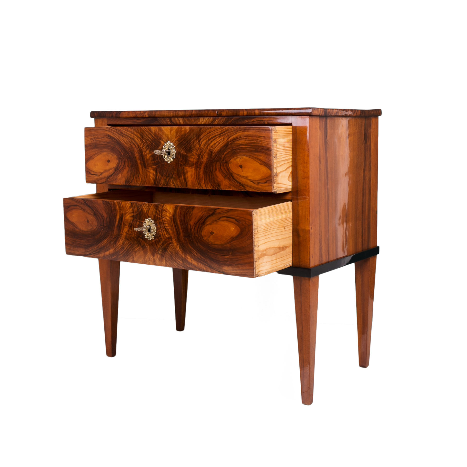 Commode Biedermeier, première moitié du 19ème siècle, Allemagne
