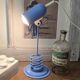 Space Age lamp in blue metal – 70s