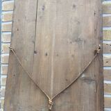 Miroir glace vintage style Louis Philippe 63x41cm