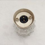 Vintage glass globe size: height -17cm- low diameter -10.5cm-