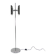 Mid-century vintage space age chrome floor lamp, 1960s