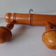 Coat racks or wooden hats 70s