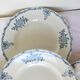 4 ironstone dinner plates from St Amand