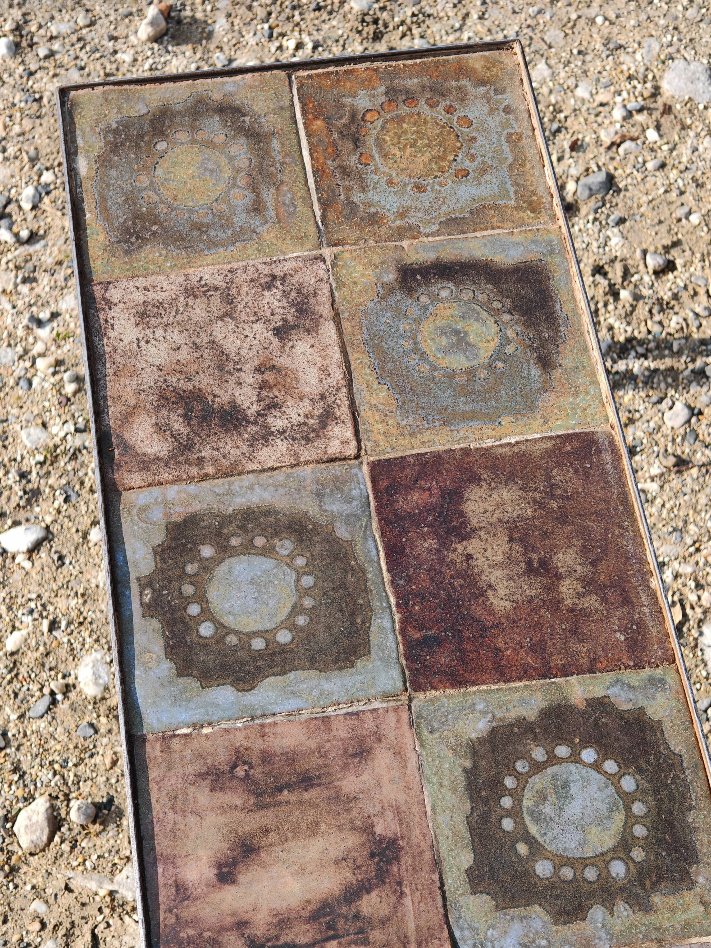 Vintage ceramic coffee table