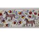 Hand-knotted rug, vintage Turkish rug 50x184 cm