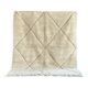 Large white Moroccan Berber rug