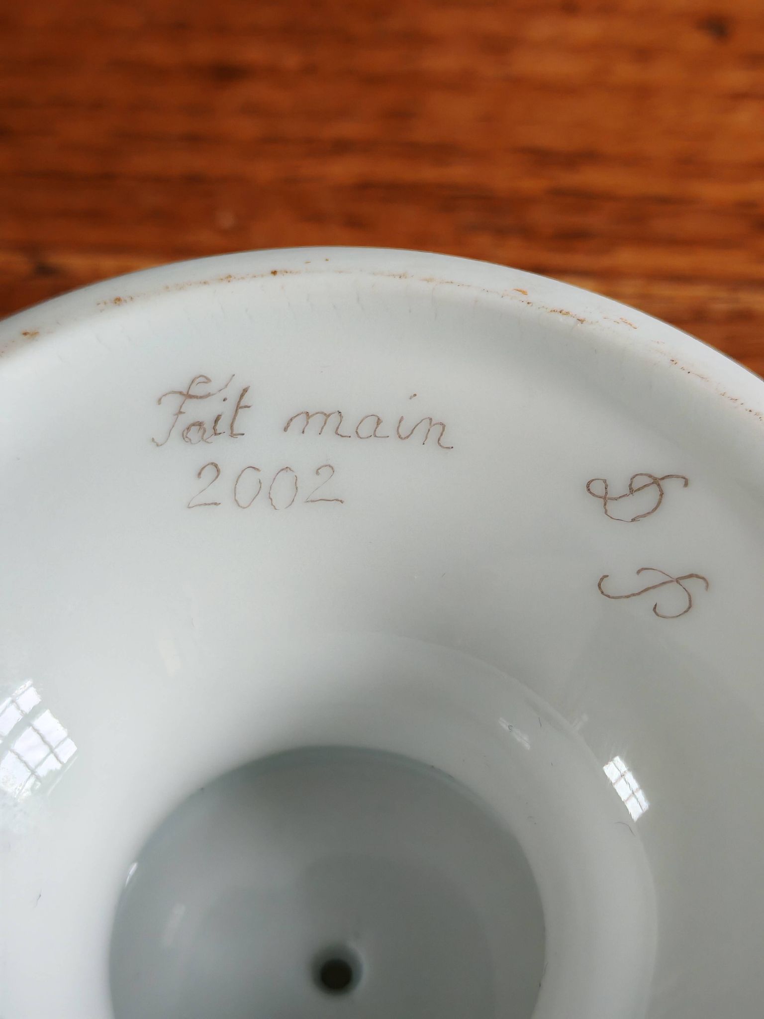 Limoges Porcelain Footed Plate