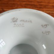 Limoges Porcelain Footed Plate