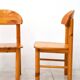 Fauteuil Rainer Daumiller en bois de pin